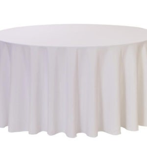 108 round table cloth hire Lancashire