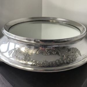 1930`s Silver Plated Wedding Cake Stand 11” Lancashire Catering Hire